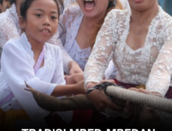 Tradisi Mbed-Mbedan Warnai Hari Ngembak Geni di Desa Adat Semate