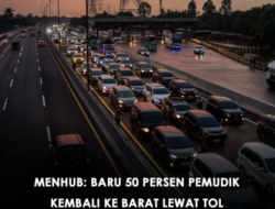 Baru 50 Persen Pemudik Kembali, Menhub Imbau Warga Atur Waktu Arus Balik