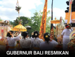 Gubernur Bali Resmikan Pura Pertama di Eropa yang Dibangun Gotong Royong Masyarakat Bali