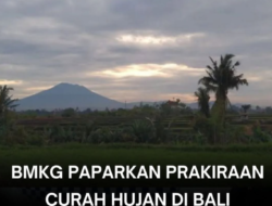 BMKG: Curah Hujan di Bali pada Juni 2025 Diprakirakan Rendah dan Normal